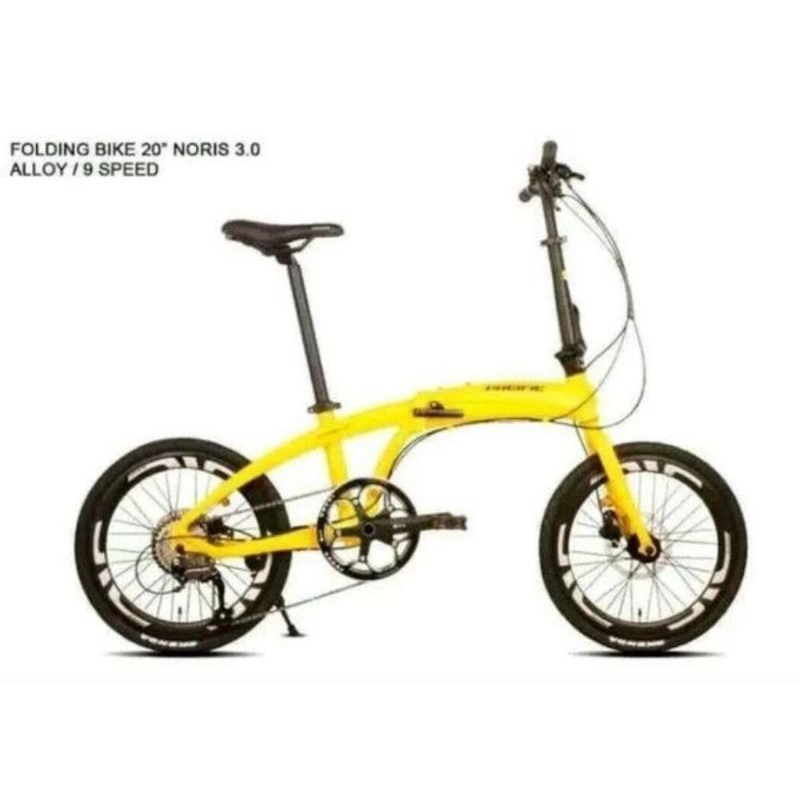 Sepeda Lipat 20 Pacific Noris 3.0 9 speed