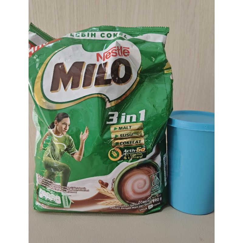 

MILO 3IN1 1KG (990 G) beli 2pc berhadiah gelas.. selama persediaan masih ada