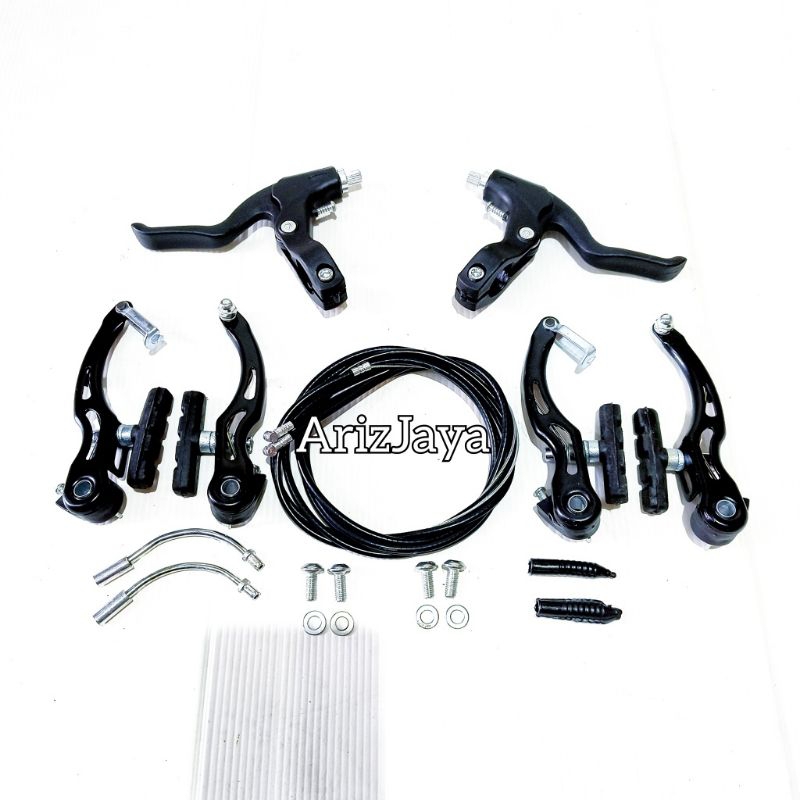 Rem V Brake Komplit Sepeda Bmx Mtb Lipat Sepasang Exotic