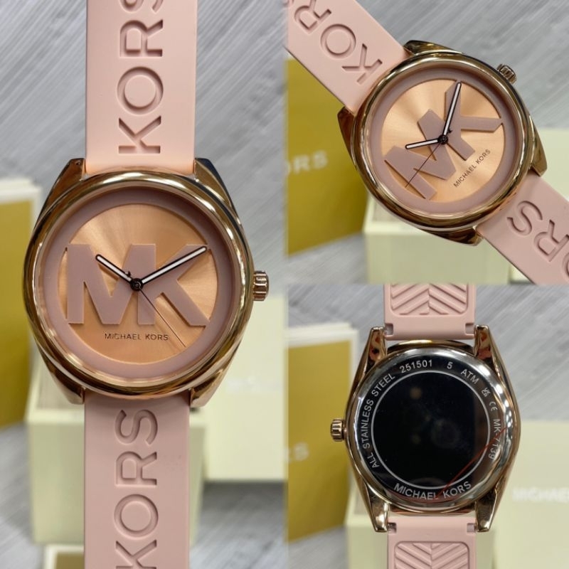 JAM TANGAN WANITA MICHAEL KORS MK7139 RUBBER SUPER PREMIUM AAA