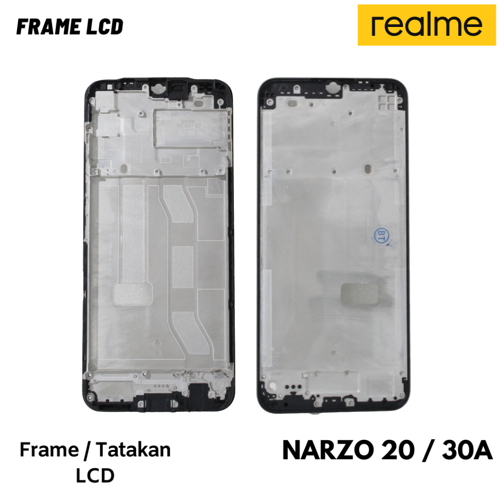 Frame Lcd Realme Narzo 20/30A Dudukan Lcd Realme Narzo 20/30A