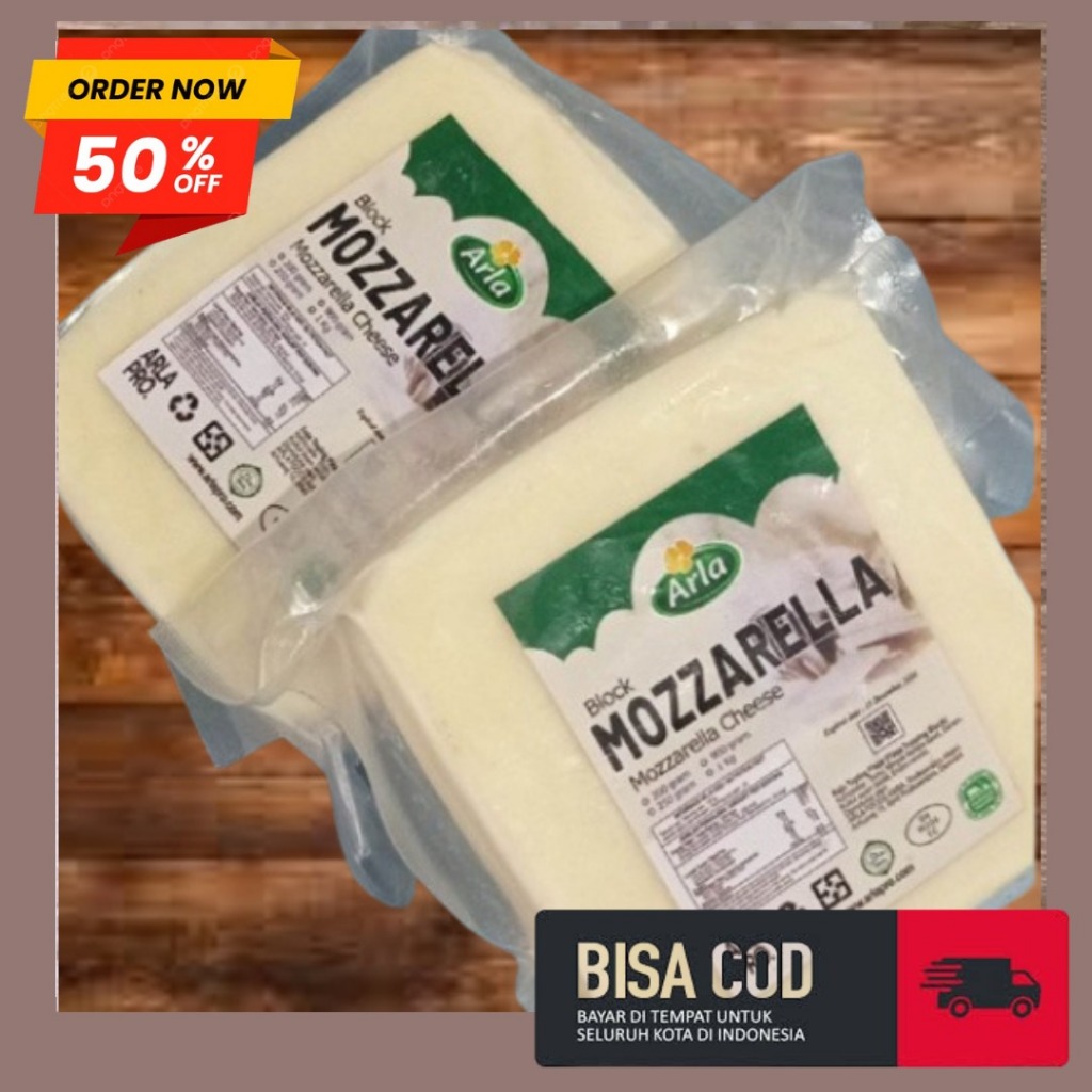 

Mozarella Arla Asli Import 250 Gr / Mozarella Arla 200 Gr / Mozarella Arla 100 Gr