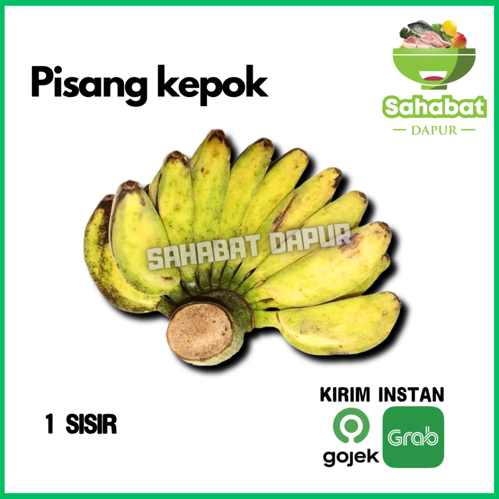 

Pisang Kepok 1sisir - Sahabatdapur