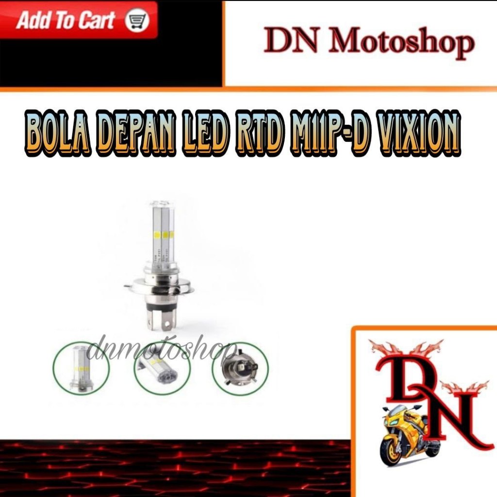Bola Depan Led RTD M11P-D Vixion