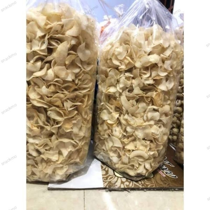 

keripik singkong rasa gadung (matang) KILOAN ENAK RENYAH GURIH MANTAB 1 BAL 3 KG