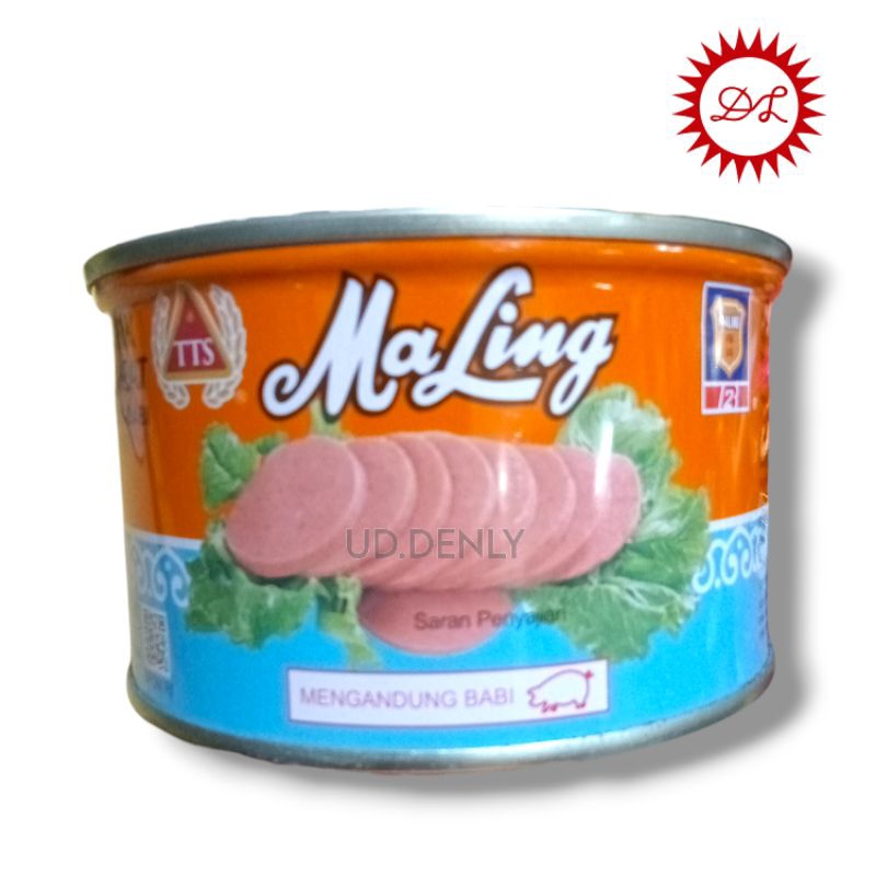 

Maling TTS PORK 397Gr / Ma Ling Luncheon daging babi dalam kaleng