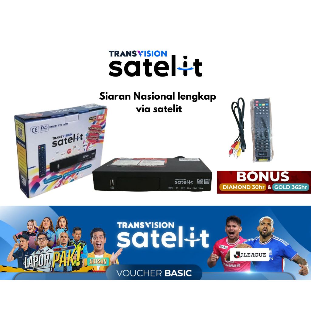 Receiver Transvision Satelit