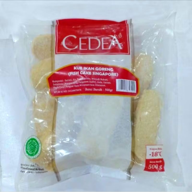 

CEDEA fried fish cake (kue ikan goreng) 500gr