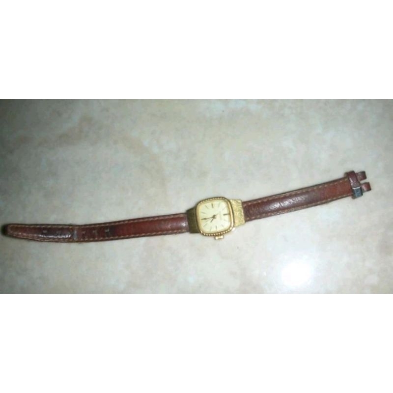 jam tangan antik merk citizen watch tidak perlu baterai kuno langka ori original asli