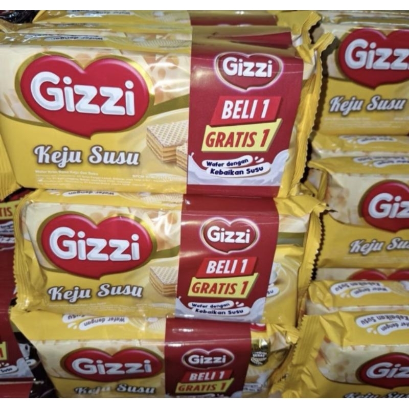 

Wafer Gizzi Beli 1 gratis 1