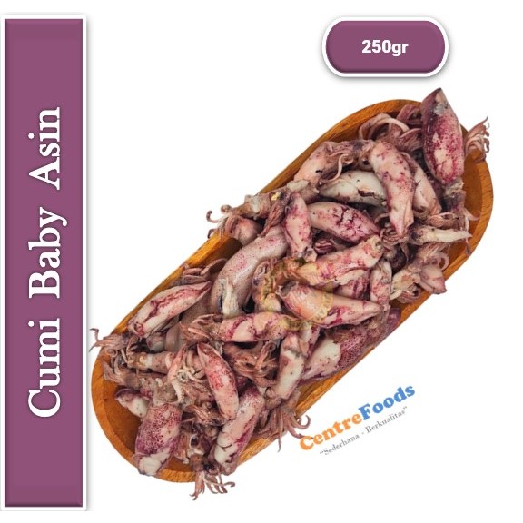 

Cumi Baby - Ikan Asin Fresh | 250gr [ Harga Per BKS ]