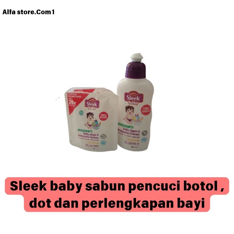 SLEEK Sabun Pencuci Botol Dot Perlengkapan Bayi Murah