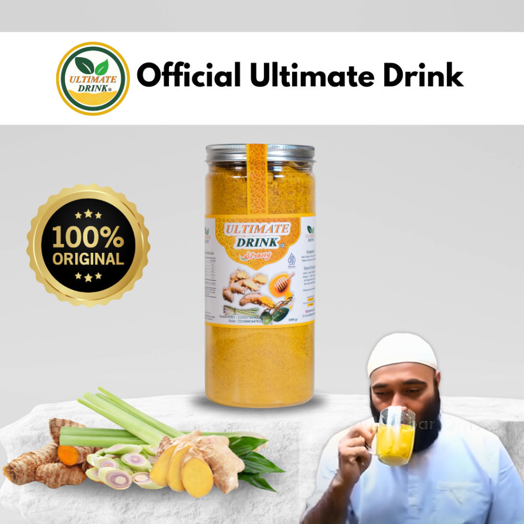 

ULTIMATE DRINK - Strong 1kg PasakBumi Minuman Jahe Campuran Minuman Kunyit Minuman Herbal