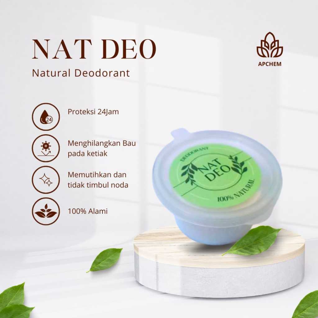 NATURAL DEODORANT / BATU TAWAS BULAT / BATU TAWAS DEODORANT