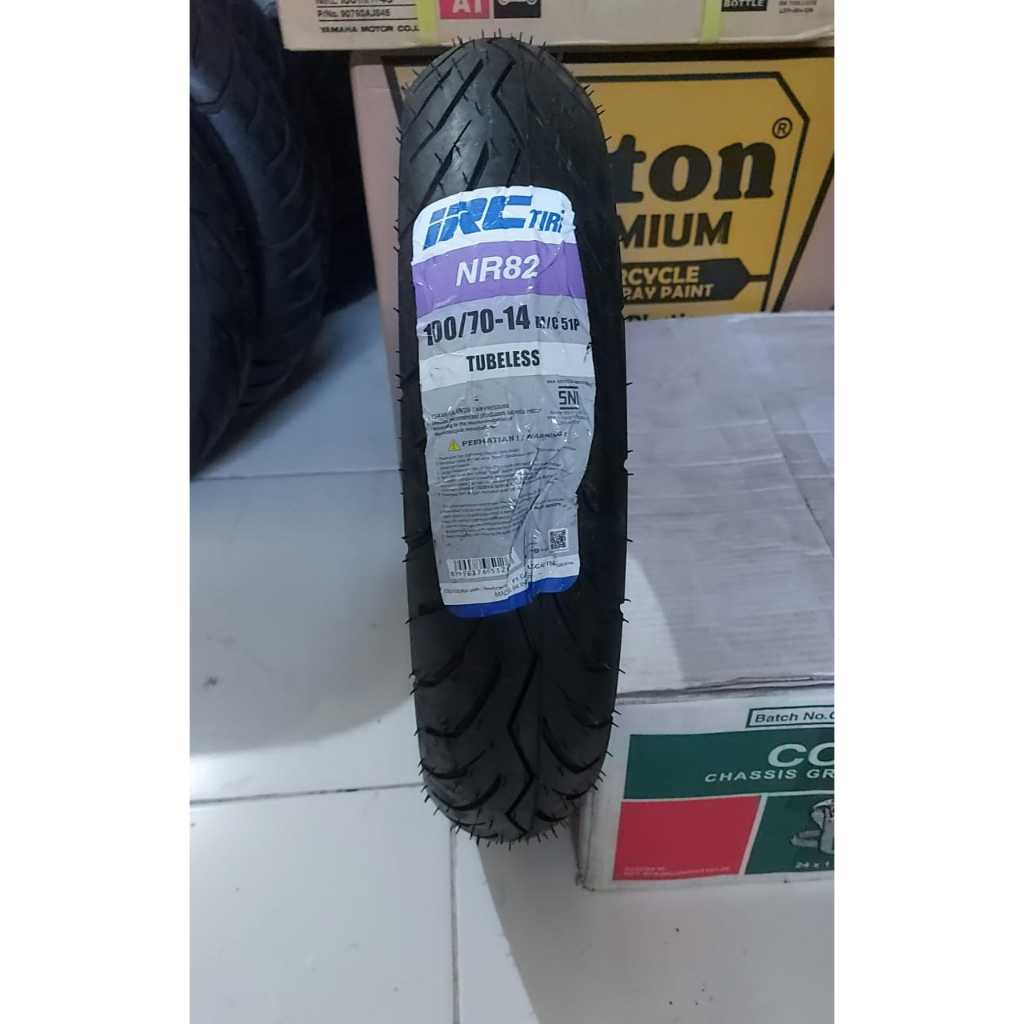 BAN LUAR 100/70 RING 14 Tubeless NR82 IRC