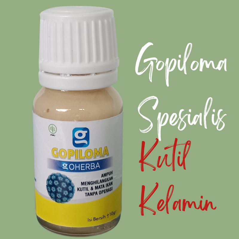 Obat Kutil Kemaluan Pria Wanita Gopiloma Paling Ampuh