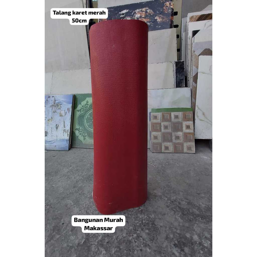 Karpet Penutup Talang Air MERAH/ Karpet Talang Air Karet / Karpet Talang Air Atap