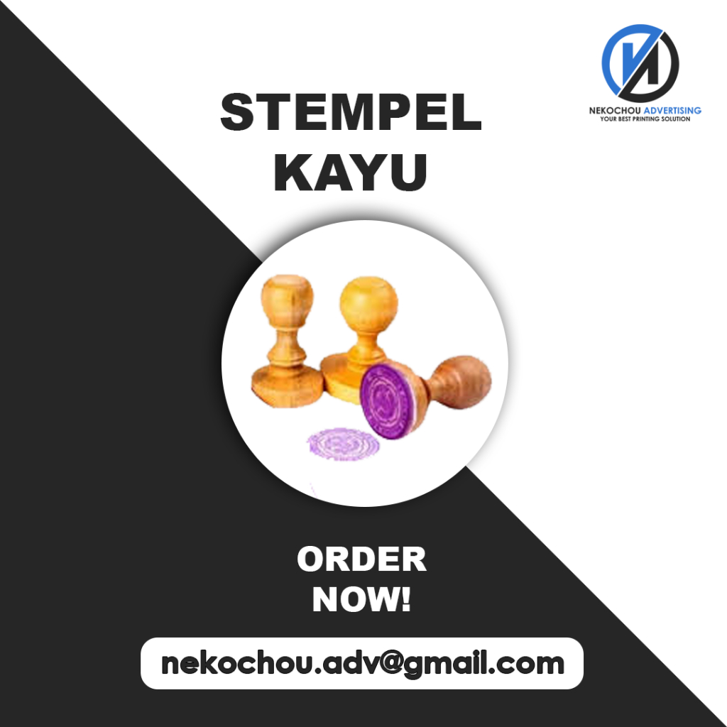 

Stempel Kayu Custom Murah Free Design Suka Suka