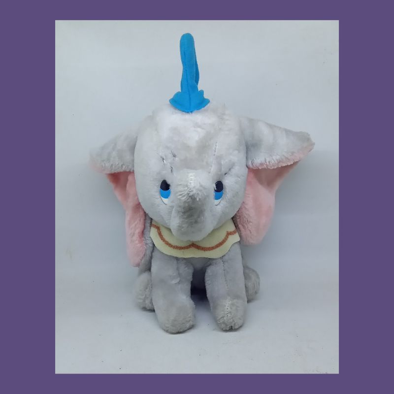 Boneka Dumbo vintage klasik/Dumbo Plushies/Vintage dumbo plushies/Boneka dumbo bulu jadul