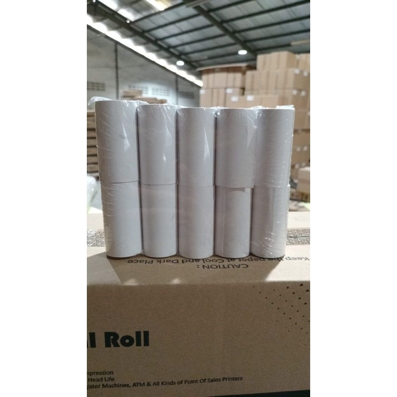 

KERTAS THERMAL EDC 57 x 30 MM GO PRINT- Isi 100 Roll