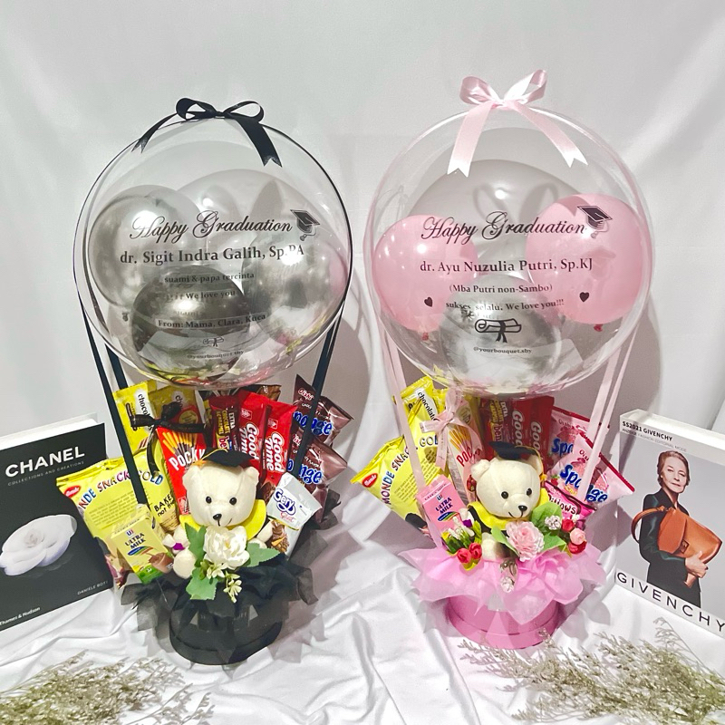 [READY] BALON BOUQUET PREMIUM BUKET BALON PREMIUM KADO WISUDA GIFT