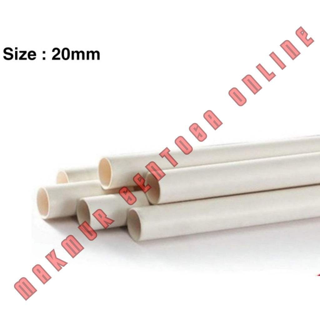 Pipa Conduit 20mm GOLDEN / Pipa Kabel 20 mm RIIFO / Pipa Listrik 20 mm Putih Krem