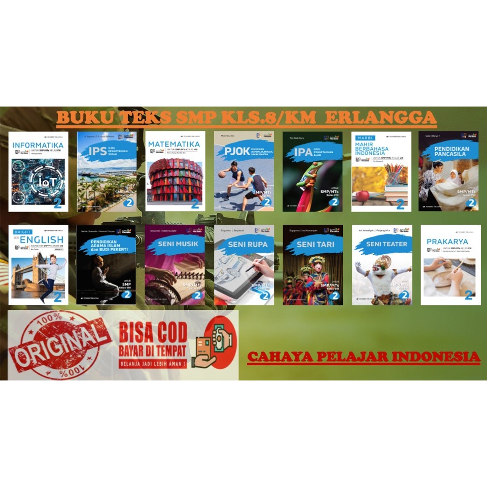 BUKU PAKET SMP KELAS.8/KM | Erlangga