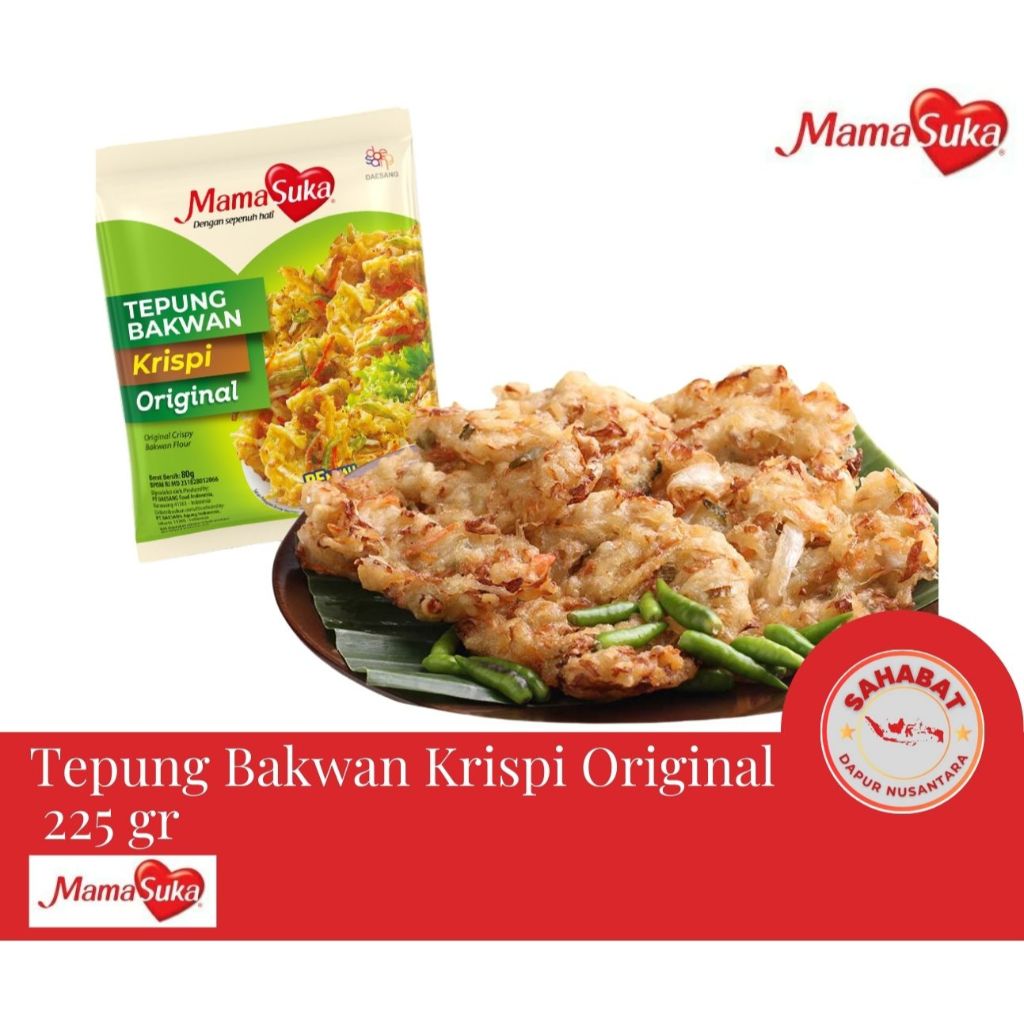 

[5 PCS] Tepung Bakwan Mamasuka 225 gr