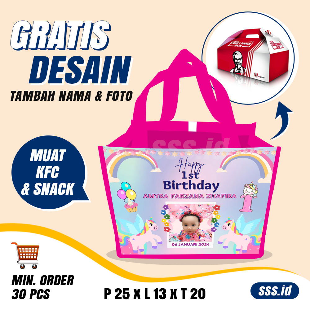 

TAS ULTAH ANAK | TAS SOUVENIR MURAH | TAS ULTAH KARAKTER | TAS ULTAH CUSTOM | TAS ULTAH UNICORN