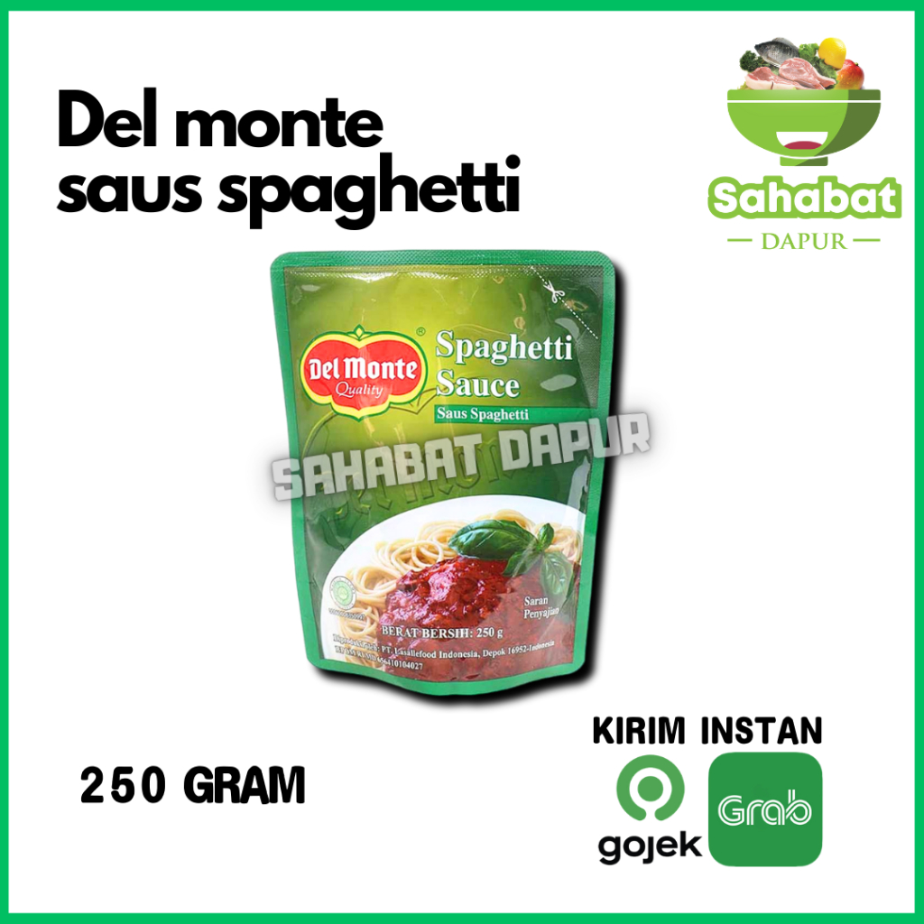 

Saus Spageti / Del Monte Spaghetti Sauce - SAHABATdapur