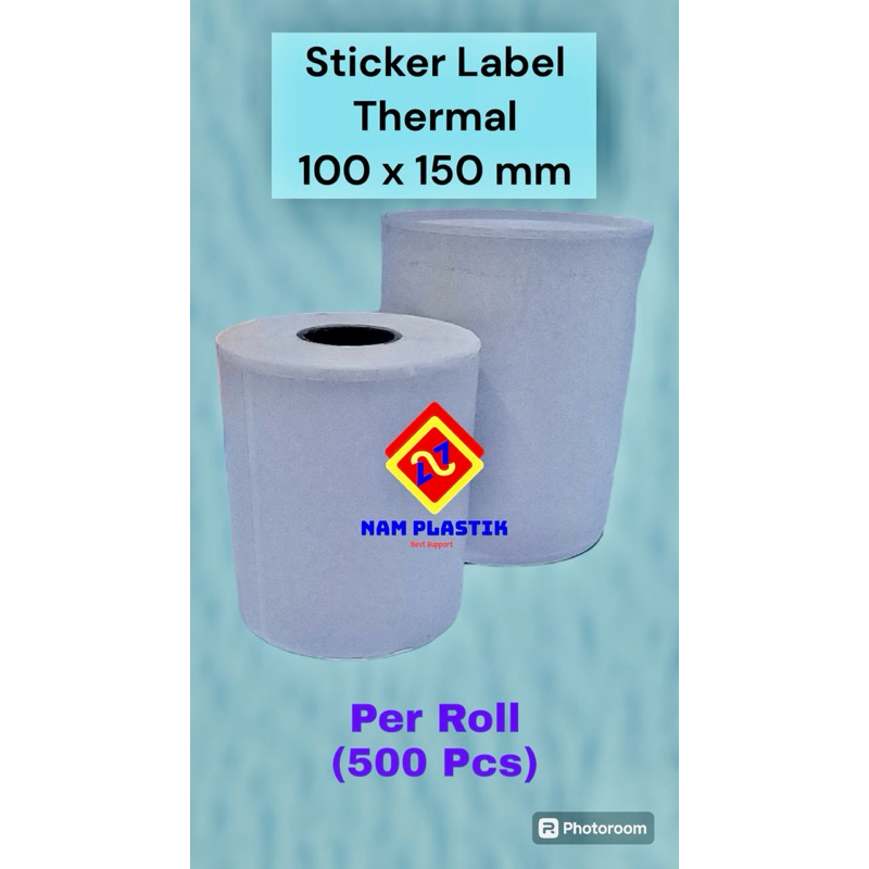 

Stiker Thermal Label 100 x 150 mm - 1 Line / 100x150 / 500 lembar / THERMAL / Sticker Label Onlineshop / online hsop / olshop / extra ongkir / Label Thermal 100 x 150 mm Waterproof / Sticker Label Continuous / Label Kertas isi 500 pcs Tidak Luntur