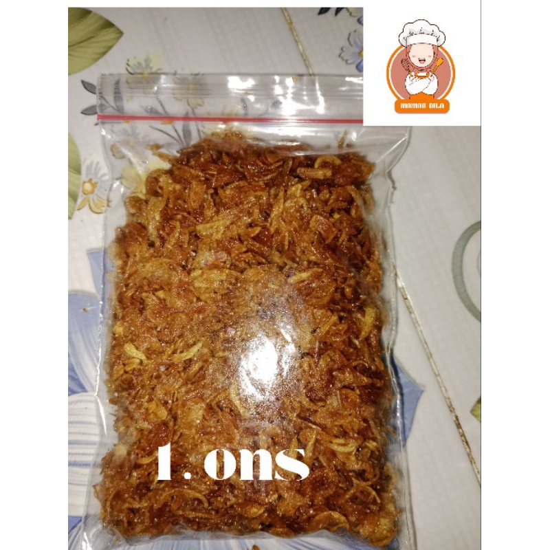 

Bawang Goreng 1 ons mamah dila