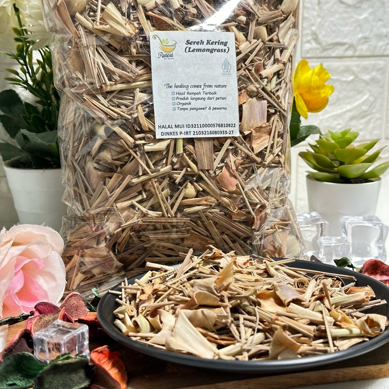 

Sereh Kering 1 Kg Bersih Grade A Rempah Bu Risma