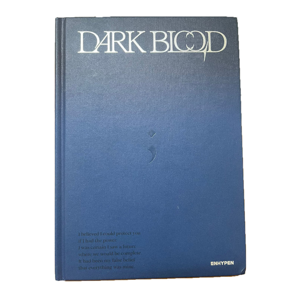[ NO SEALED] ENHYPEN OFFICIAL Album DARK BLOOD Photobook Engene Weverse
