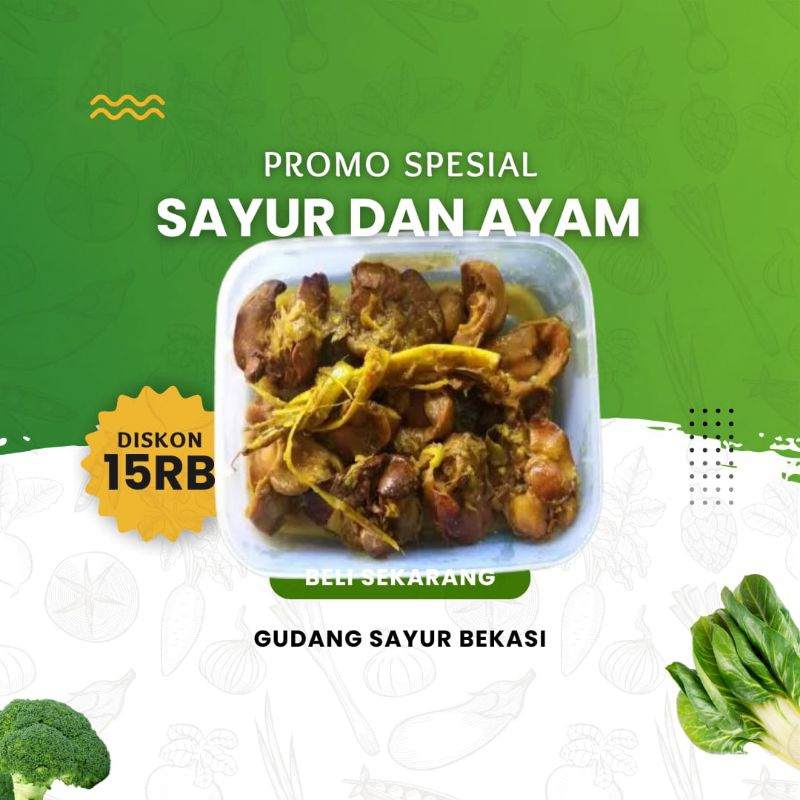 

Ampela Ayam Ungkep 500 gr