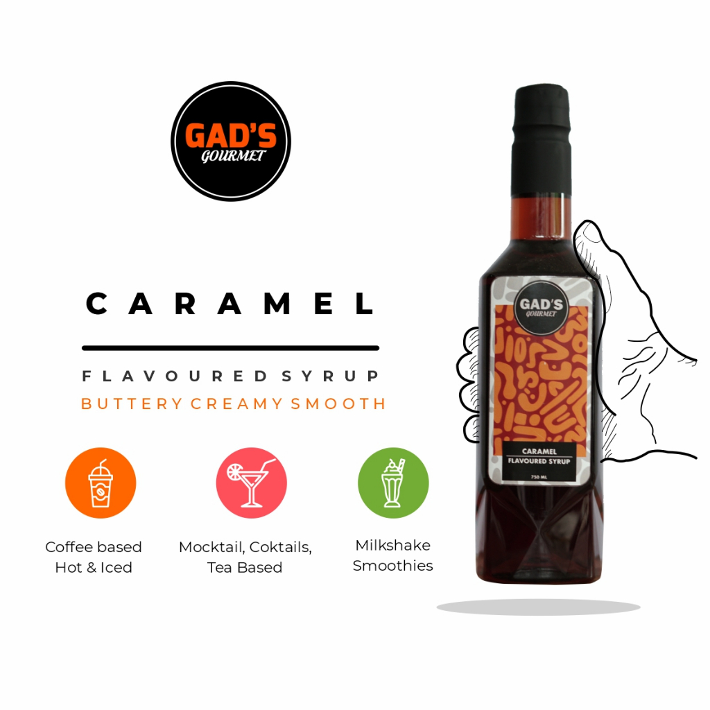 

Syrup Caramel Gad's Gourmet 750ml