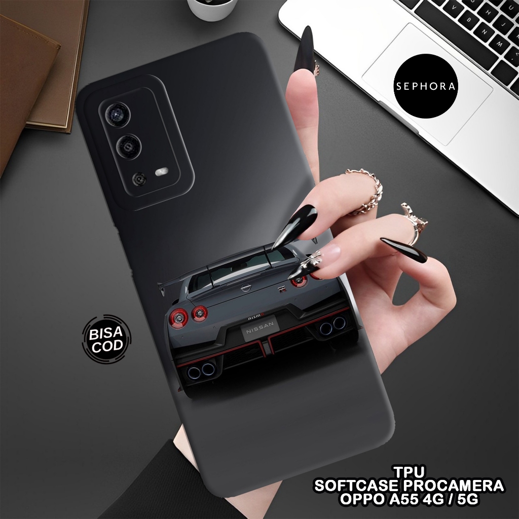 Softcase OPPO A55 4G Terbaru - Fashion Case Mobil - Case OPPO A55 4G - Case Pro Camera - Casing OPPO