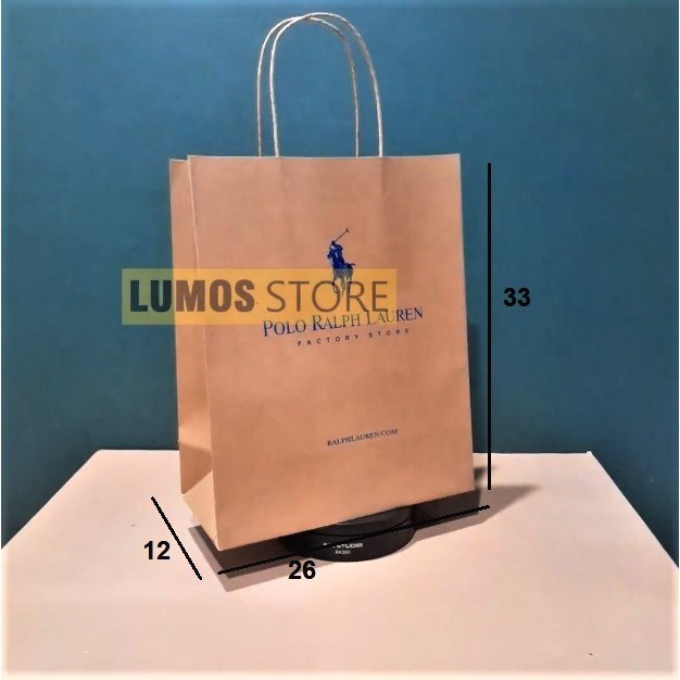 

Paper bag Polo Medium 2 sisi 26 x 33 x 12 cm