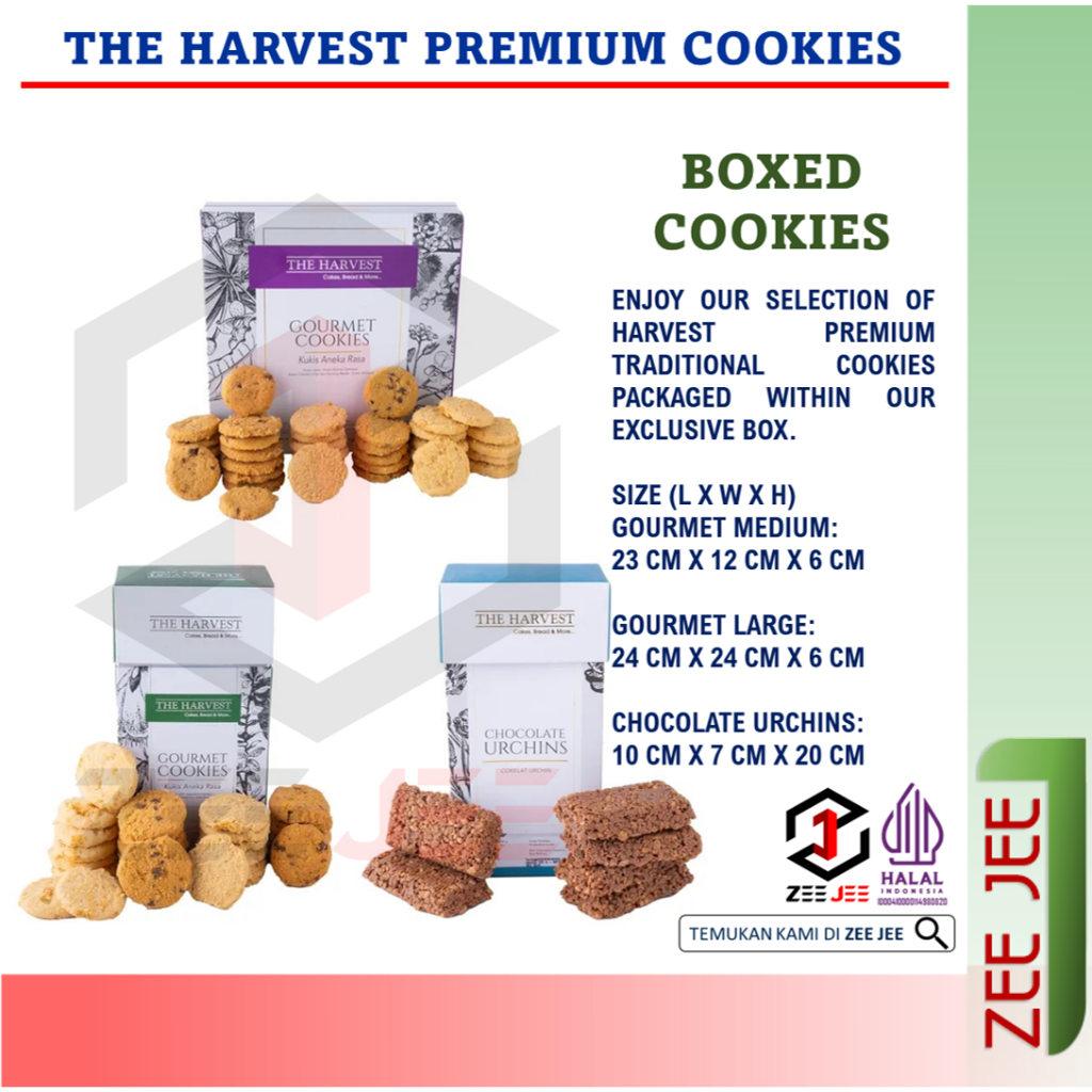 

THE HARVEST PREMIUM BOXED COOKIES