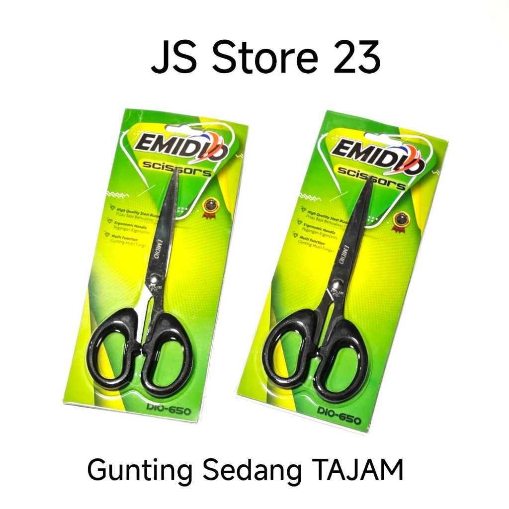 

Gunting Sedang Stainless Steel Tajam Kuat Bagus