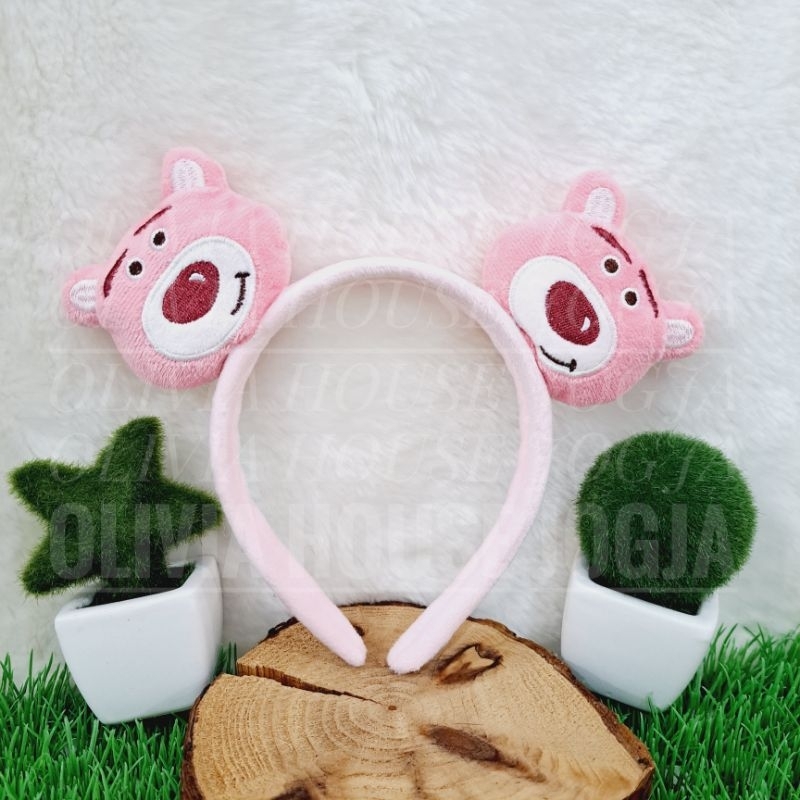 Bando Lotso Pink Bando Lotso Kapala 2 Bando Boneka Kepala Lotso