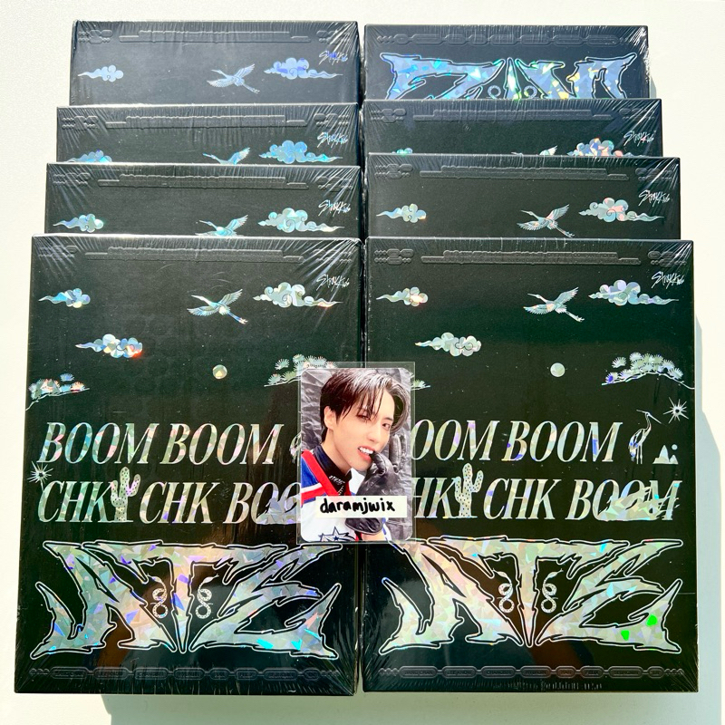 [READY STOCK] stray kids album ate limited ver chk chk boom sealed skz bang chan lee know changbin h