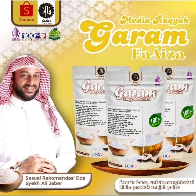 

GARAM RUQYAH FAAIZA UNTUK : TOLAK BALA , REJEKI SERET , TEMPAT USAHA , MEMBUKA AURA , ENTENG JODOH , PENYAKIT NON MEDIS , DLL