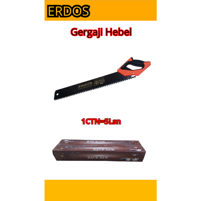 GERGAJI HEBEL ERDOS 18" TERMURAH / Gergaji Hebel Erdos / Gergaji Hebel