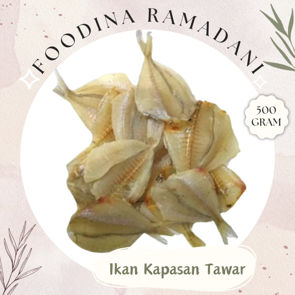 

IKAN KAPASAN Tawar Medan - Salted Fish Fresh [ Berat 500gr ] Harga Per 0,5 Kg