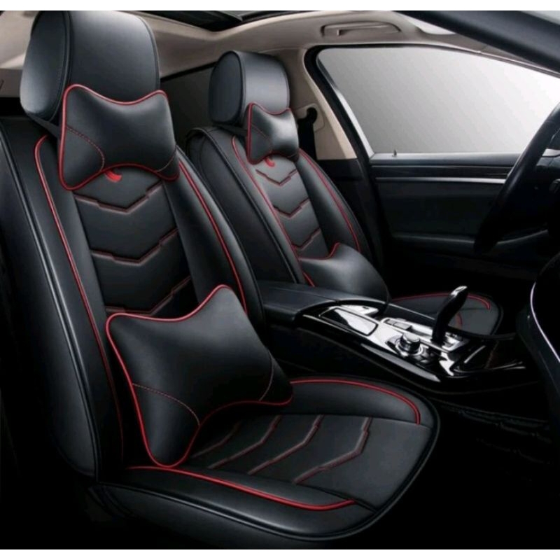 Sarung Jok Mobil Terios 2016 2017 2018 2019 2020 2021 2022 2023 2024 2025 Bonus Bantalan 2 dan Sarun