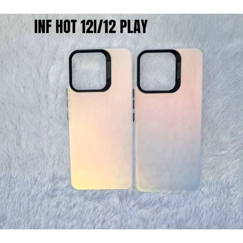 Case Hardcase Silikon HP IMD Glossy Infinix Hot 12/Hot 12 Play Profesional Case Protection IMD Gloss