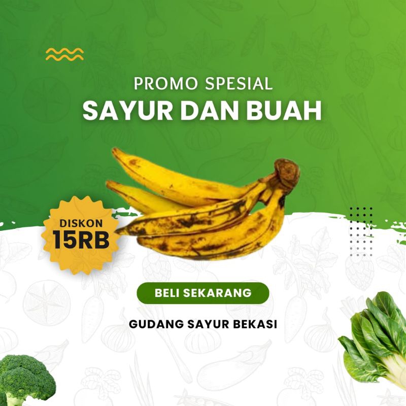 

Pisang Tanduk 1 Buah
