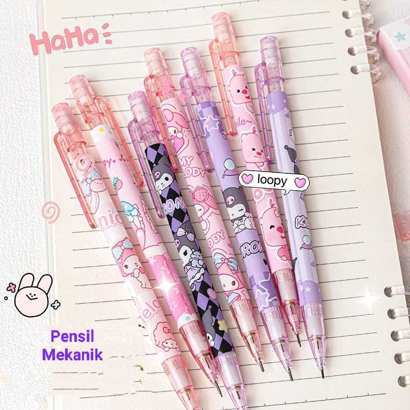 

MELODY MECHANICAL PENCIL 0.5 mm Pensil Mekanik SATUAN