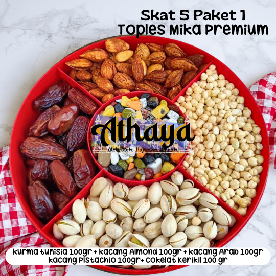 

Sajian paket 1 sekat 5 Mika PREMIUM